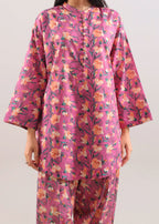 Saya Printed Strip Lawn Stitched (Shirt/Trouser) WP2P 2329 Women 2pcs