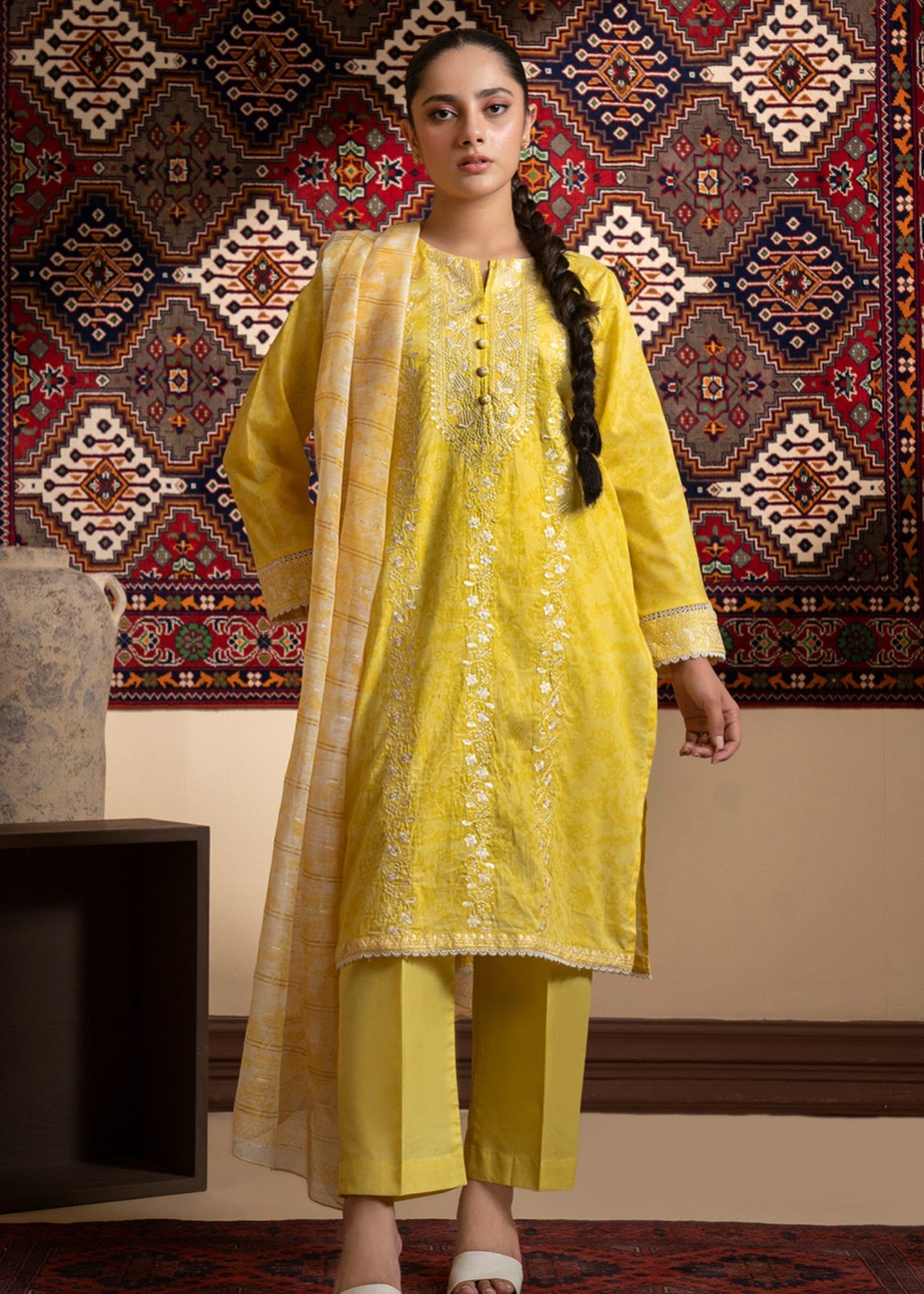Zellbury WPS2531939 Yellow Women 3pcs