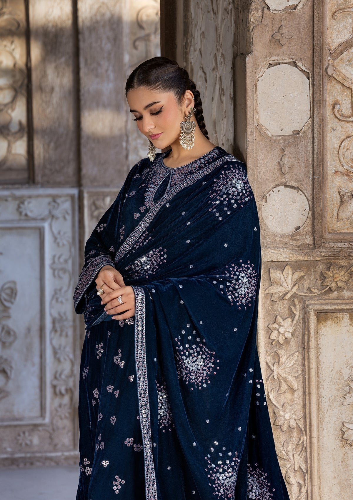 Bin Tayyab BT006529 BLU Women 3pcs