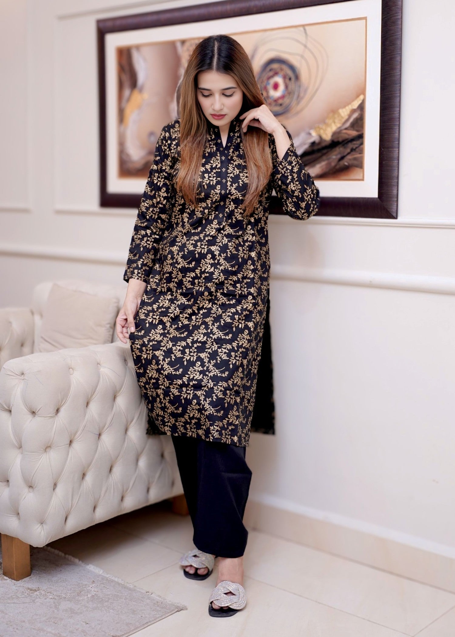 Zeekstore D138 Printed Set Women 2pcs