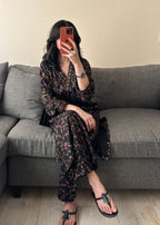 B.K Clothings Midnight gold 2pice Women 2pcs