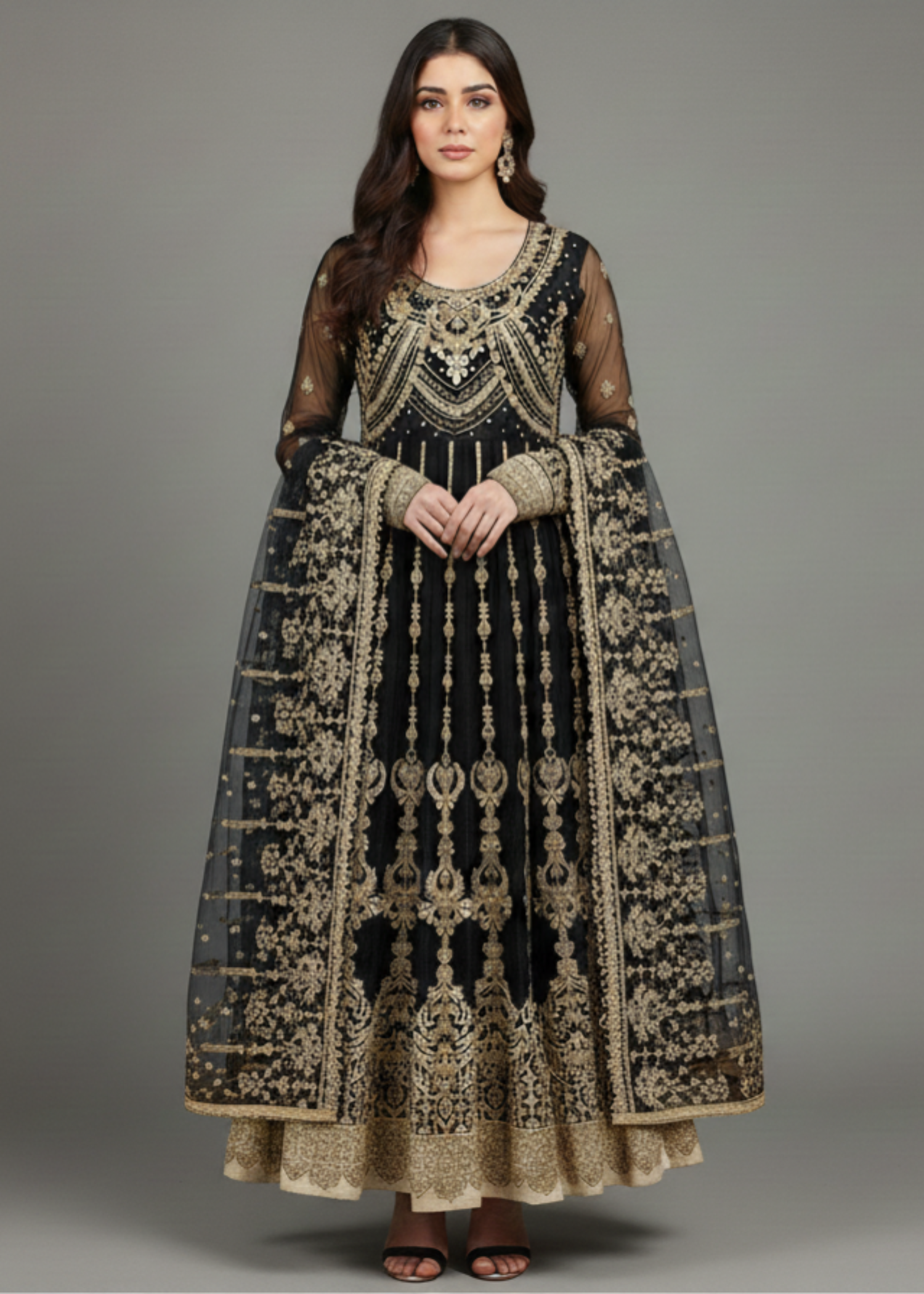 Diara Couture MAHA US 611 BLACK Women 3pcs