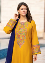 Tehzeeb Libas RANGREZA EMBROIDERED Women 3pcs