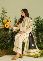 Chaudhary Arts Elmira Embroidered Women 3pcs