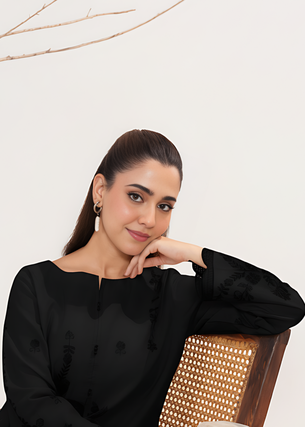 Sahibas By Mirza Zurna Black Women 3pcs