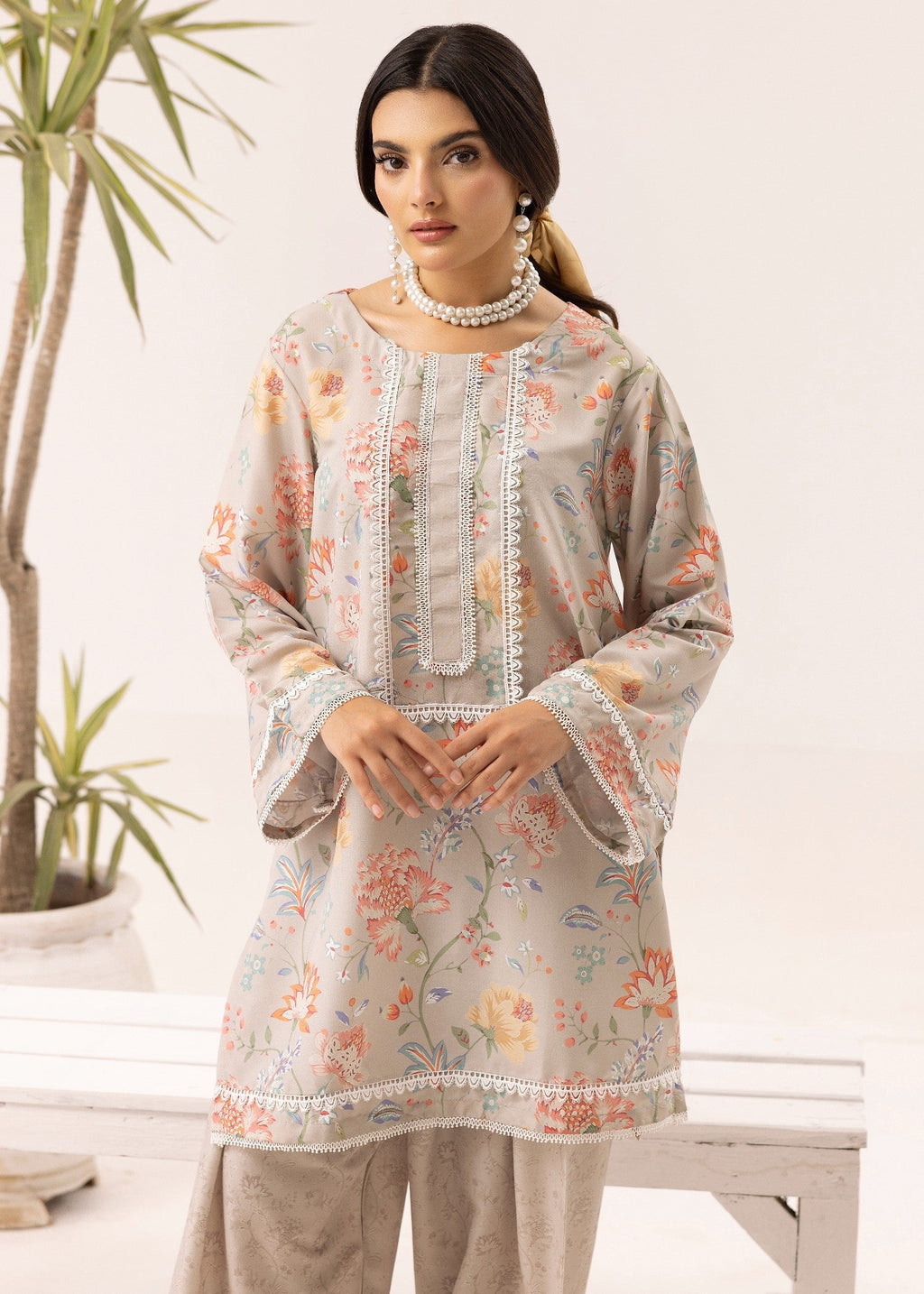 Aik Pret Floral Breeze CRP25 82 Women 2pcs