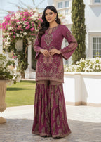 Diara Couture HABIBA DF 56 MAGENTA Women 3pcs