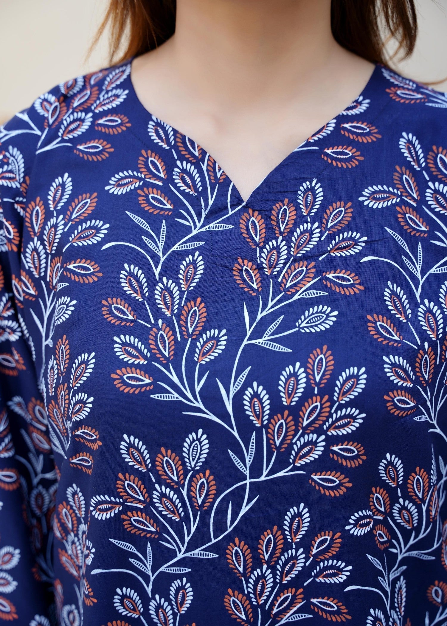 Chaudhary Arts Eden navy blue Women 2pcs