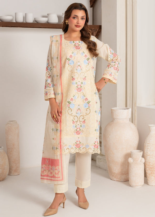 Sahibas By Mirza Vohra White Women 3pcs
