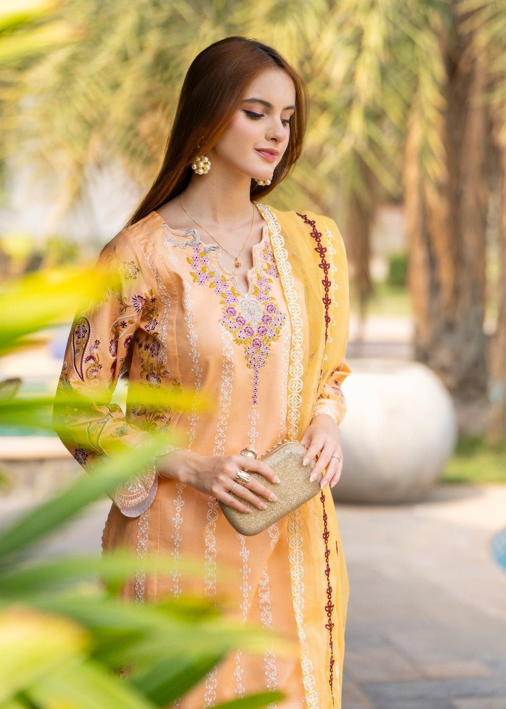 Maisa By Seven Star Luxury Embroidered | CLE 0207 Women 3pcs