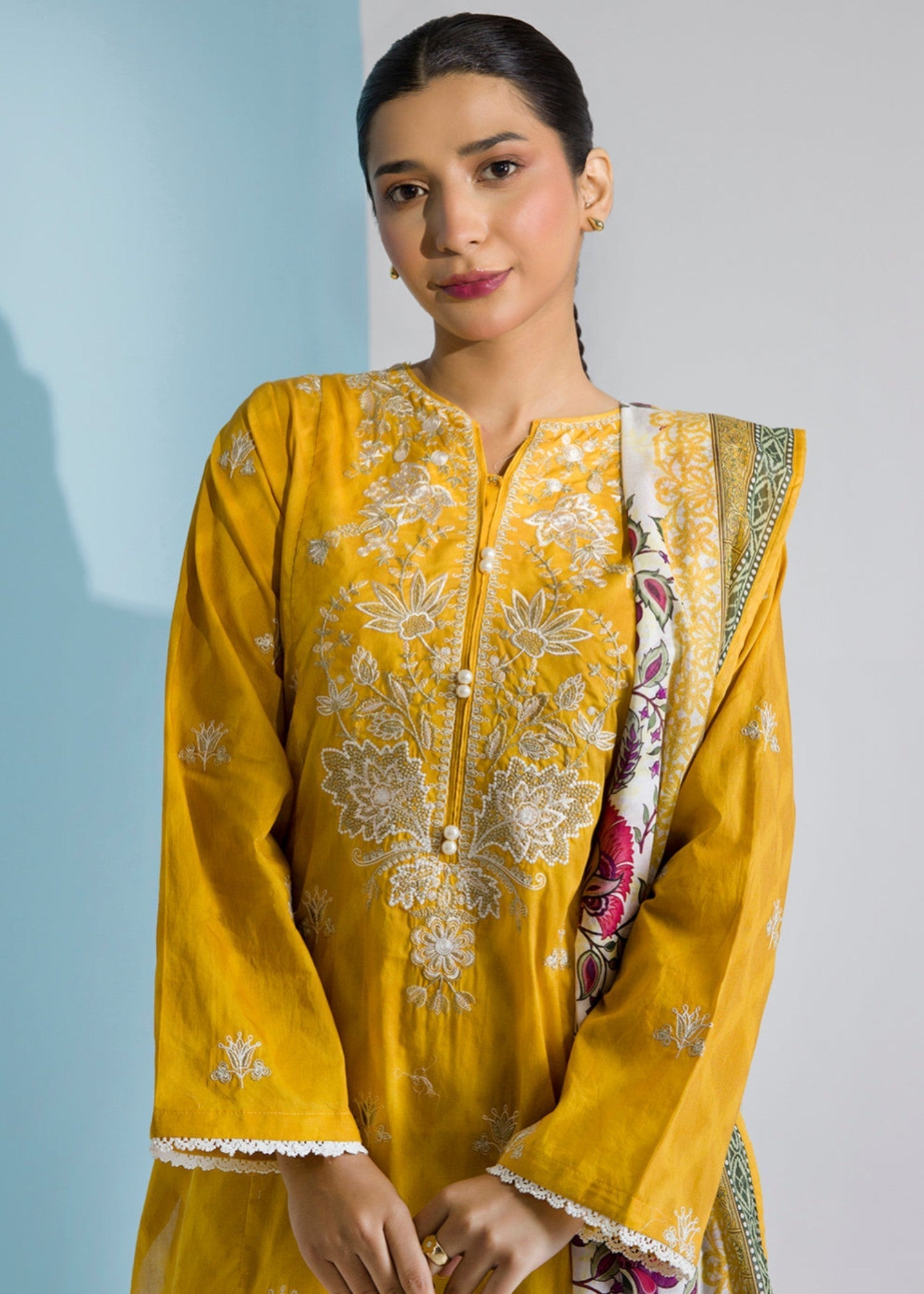 Zellbury WPS2532061 Mustard Women 3pcs