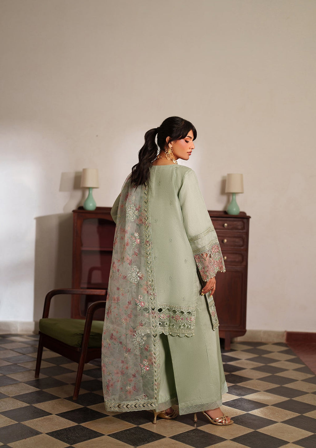 Bin Tayyab BT6558 MNT Women 3pcs