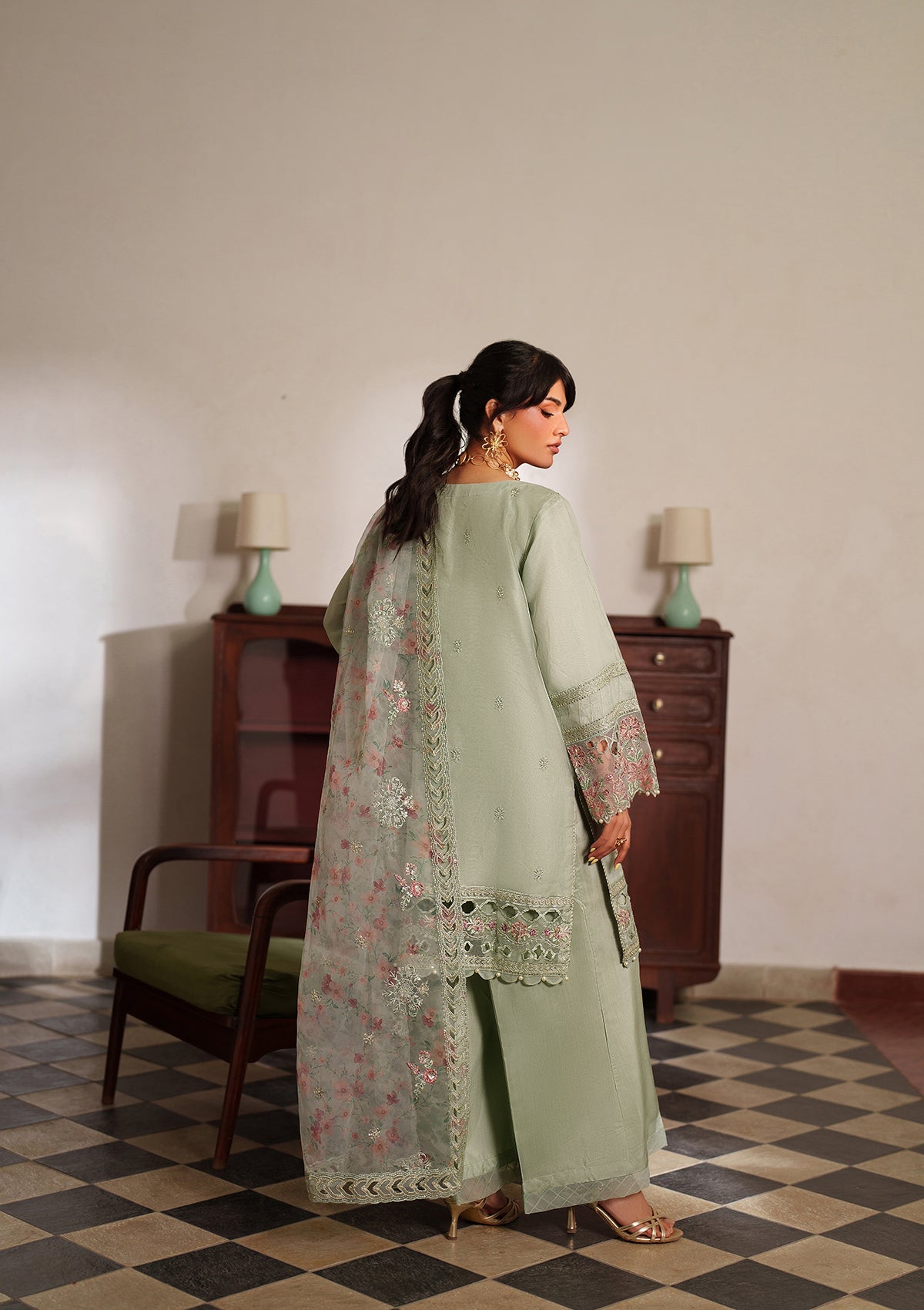 Bin Tayyab BT6558 MNT Women 3pcs