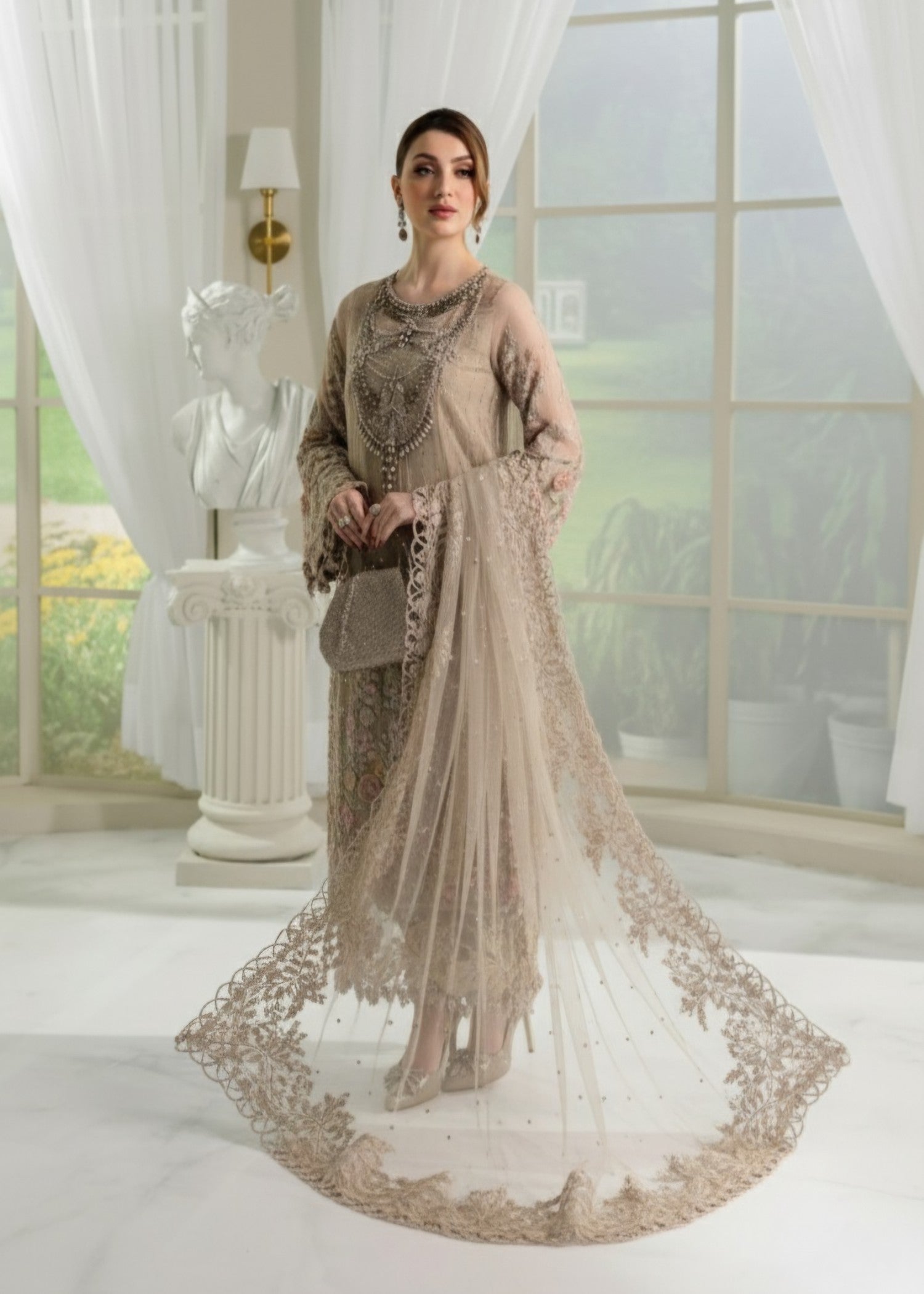 Malhaar MAL CF 4356 BROWN Women 3pcs