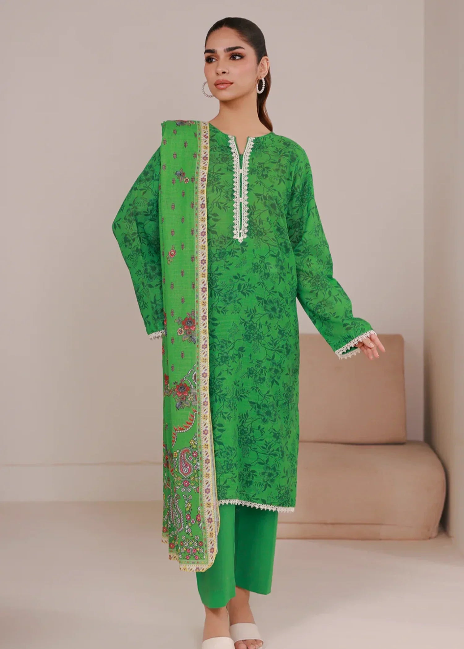 Zellbury WPW2532874 Green Women 3pcs