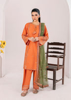 Alfatah Pret Embroidered Lawn ZAUQ S25 0006 Women 3pcs