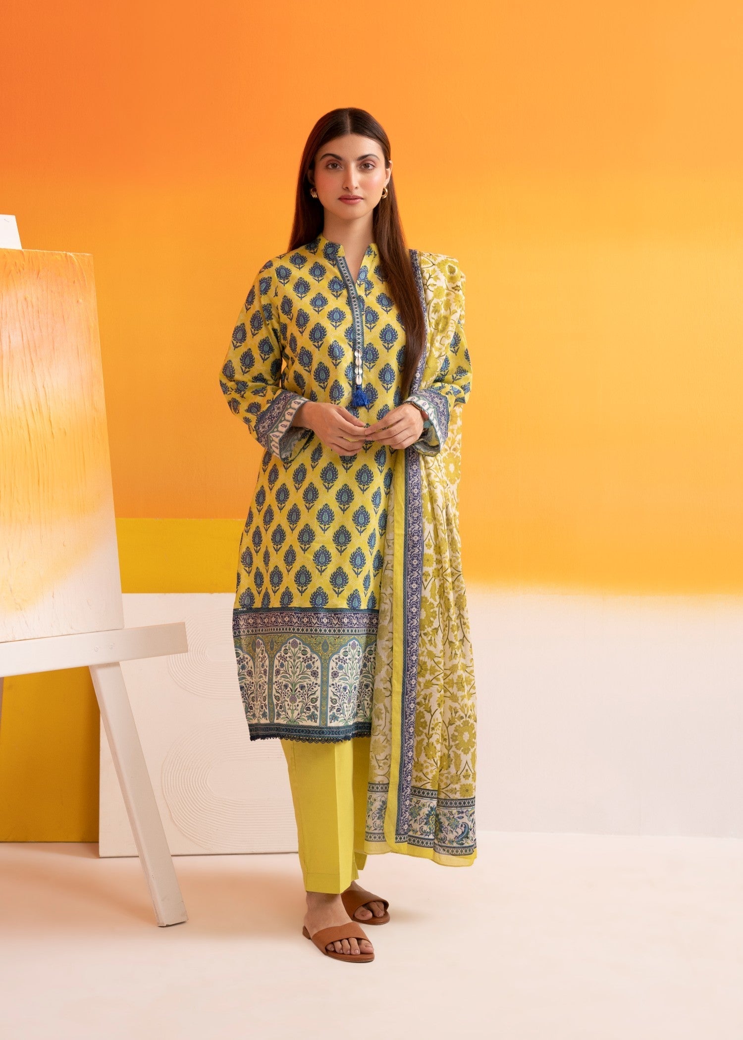 Zellbury WPS2532057 Yellow Women 3pcs