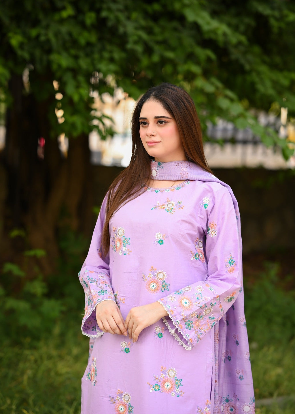 Libas Thread Floral Mist Women 3pcs