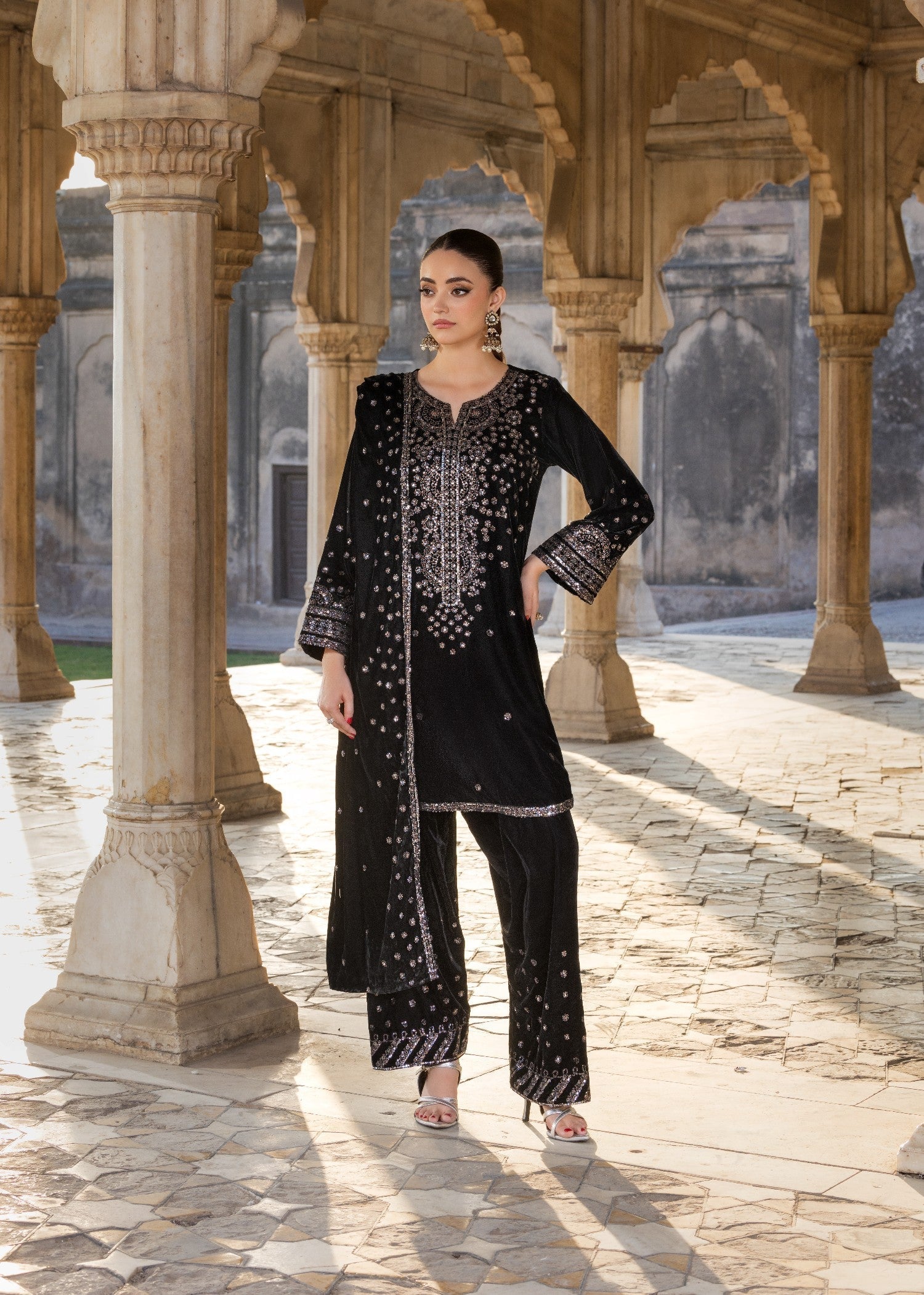 Bin Tayyab BT006529 BLK Women 3pcs