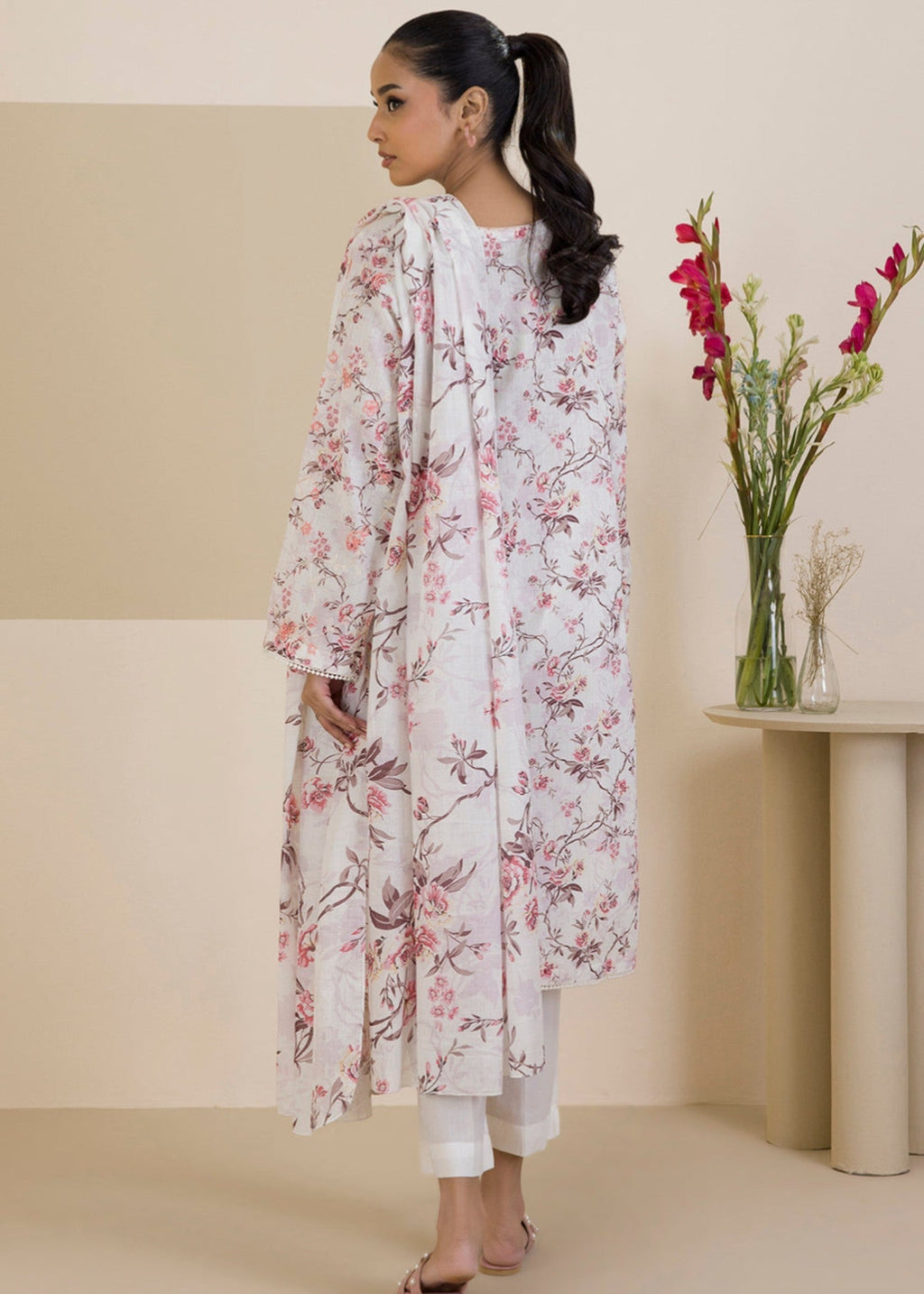 Zellbury WPS2532058 White Women 3pcs