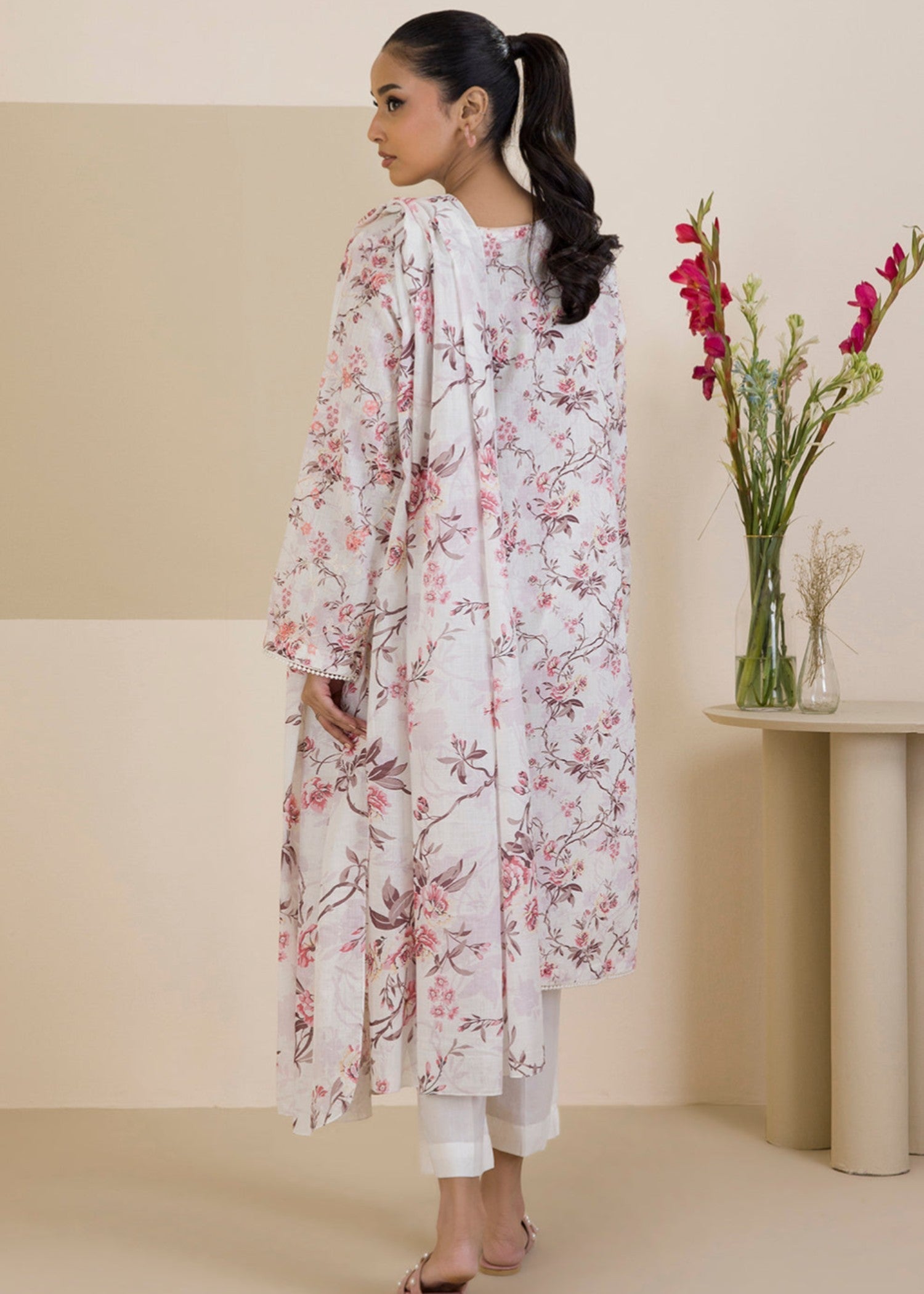 Zellbury WPS2532058 White Women 3pcs