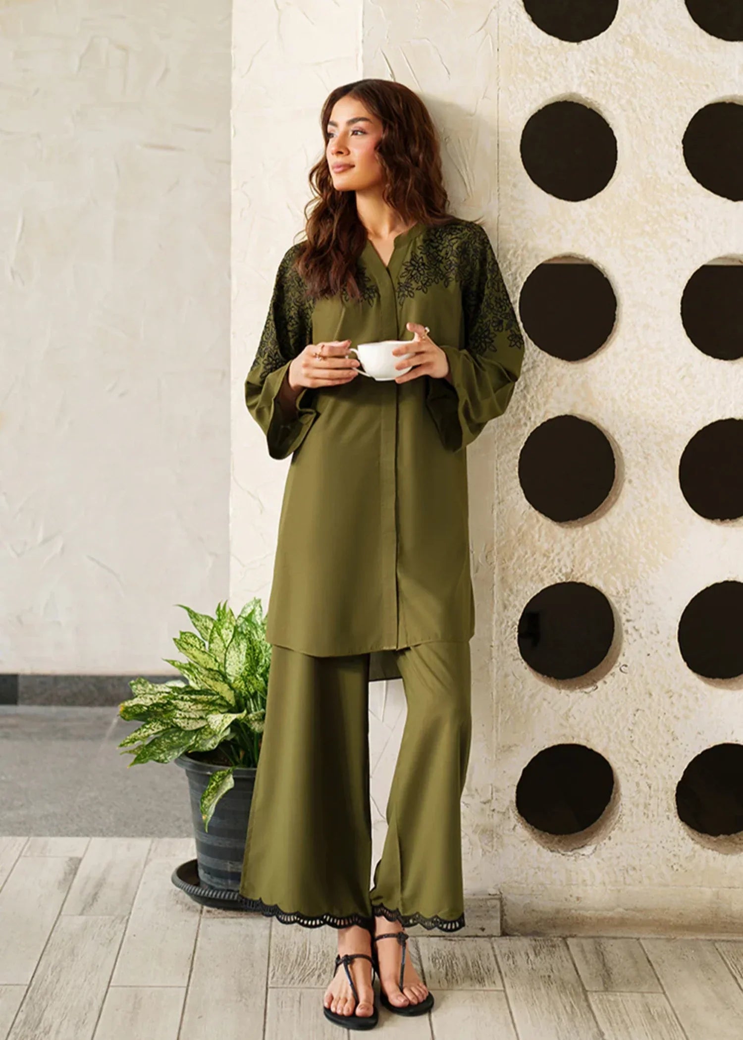 Azure Jungle Drip Women 2pcs