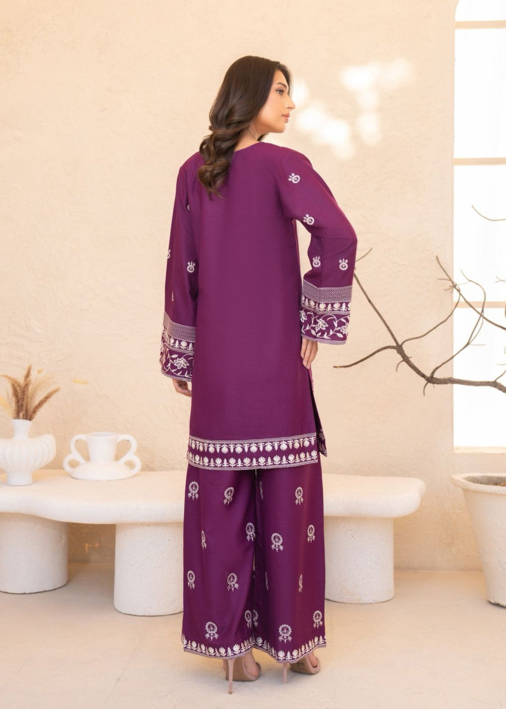 Rehhas Attires PLUM WINTER Women 2pcs