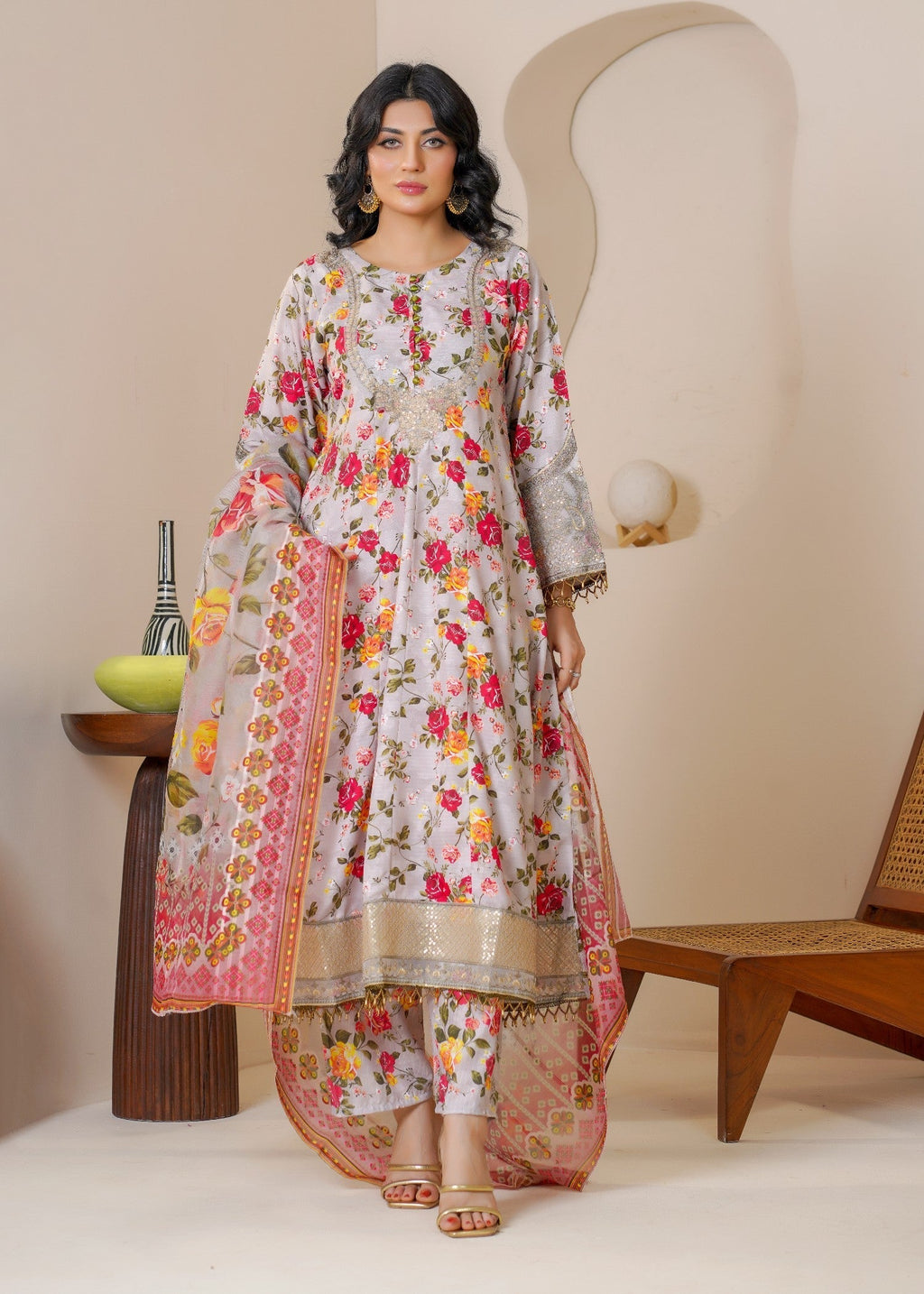 Rangoon Clothing Naqsh E Gull Women 3pcs