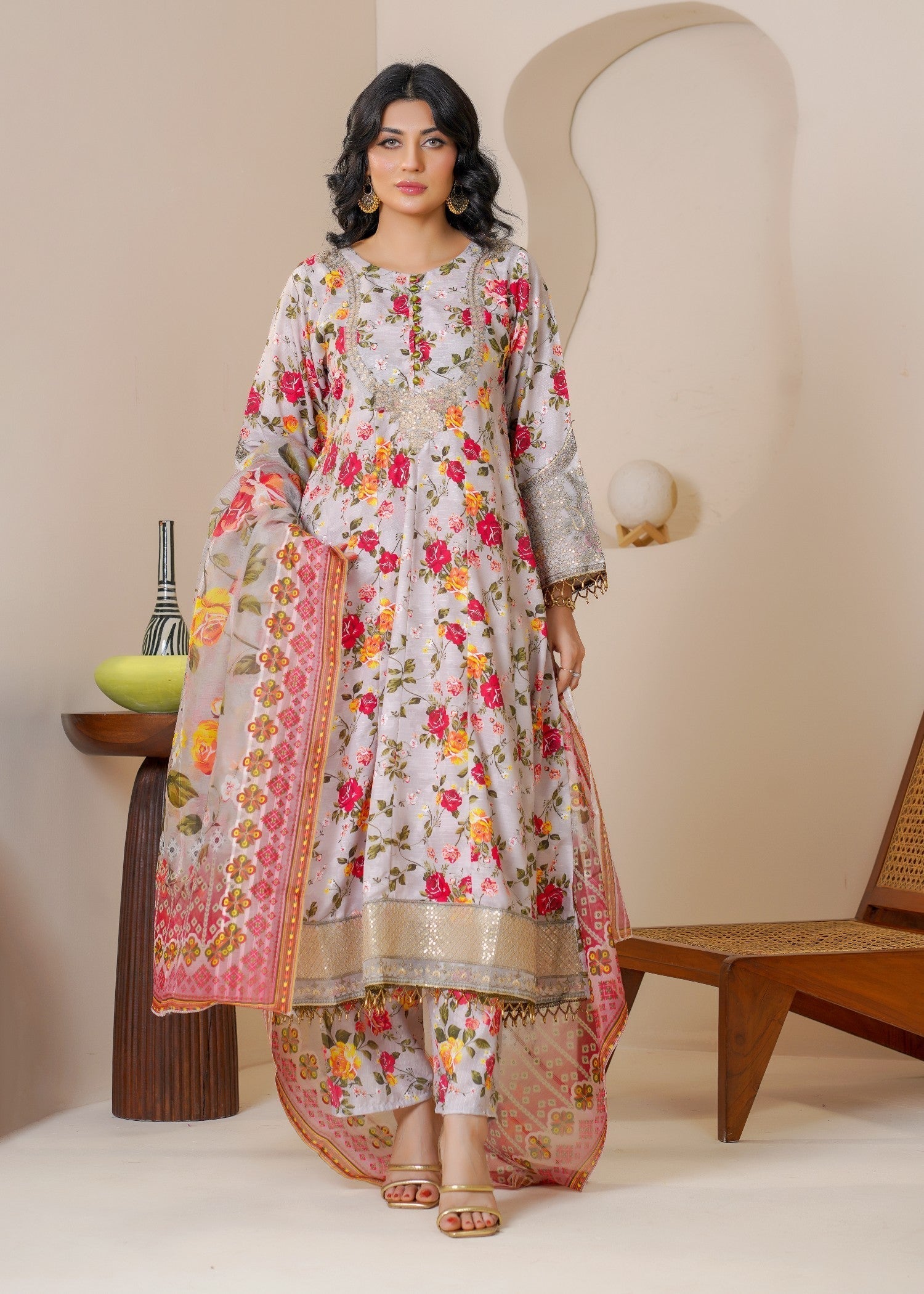 Rangoon Clothing Naqsh E Gull Women 3pcs