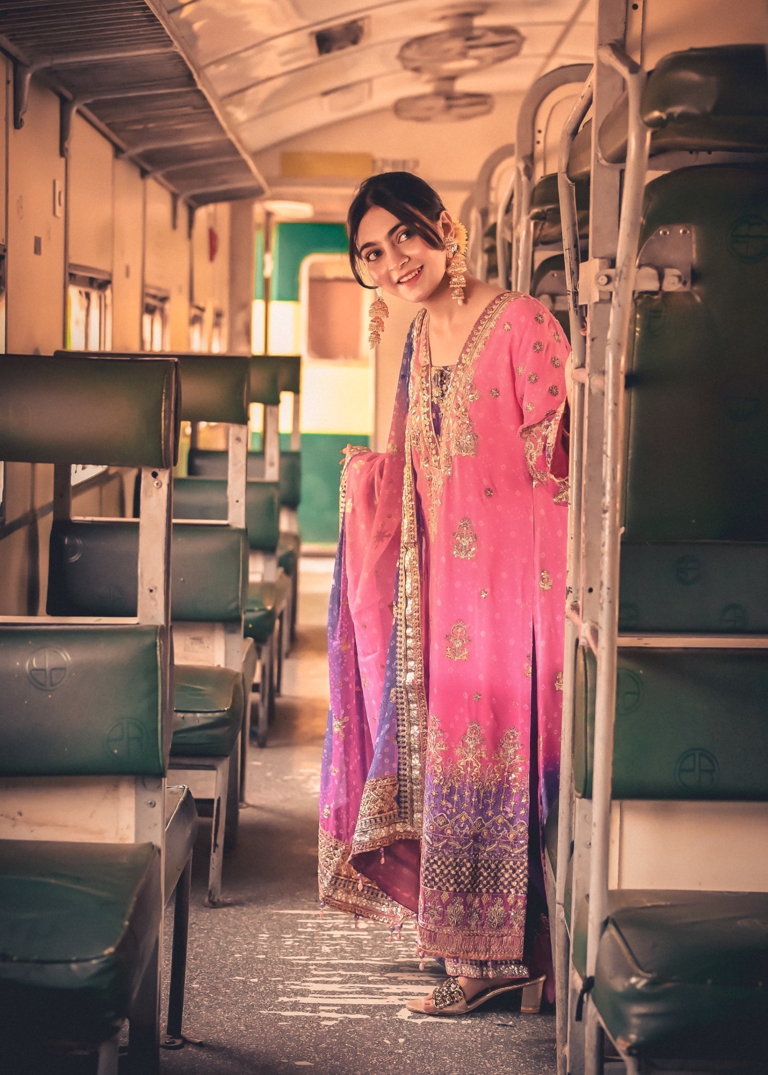 Suits By Sadia Desi glam Women 3pcs