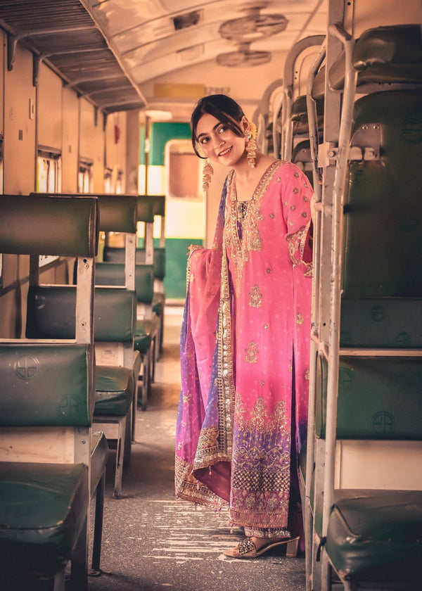 Suits By Sadia Desi glam Women 3pcs