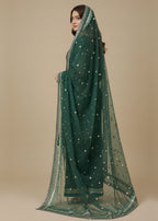 Diara Couture ZEENAT US 595 BOTTLE GREEN Women 3pcs