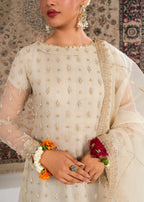 Maira Fashion Ivory Pishwas Women 4pcs