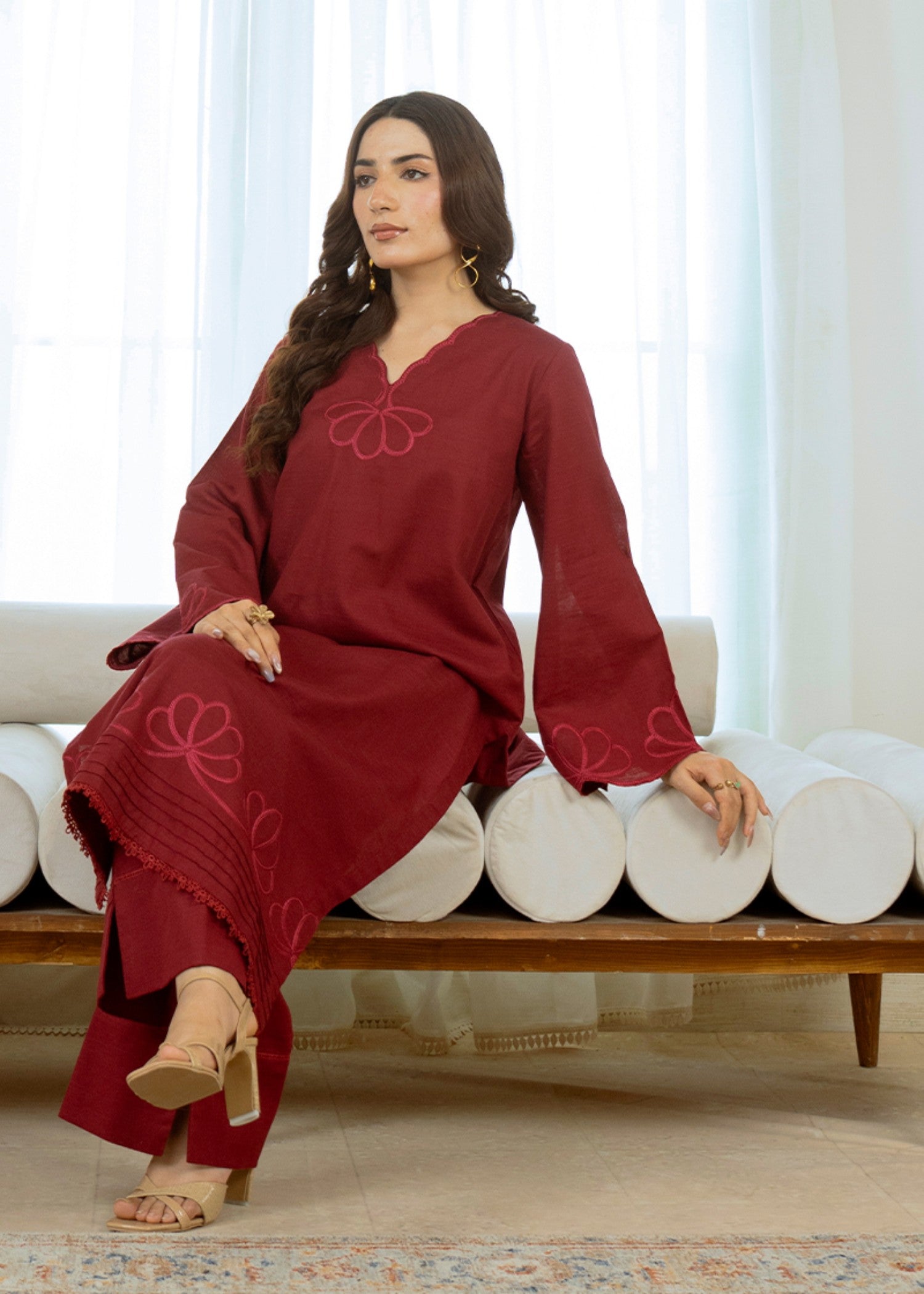 Kross Kulture Khaddar Women 2pcs