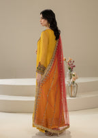 Khuda Baksh Creations Z 304 Mustard Women 4pcs