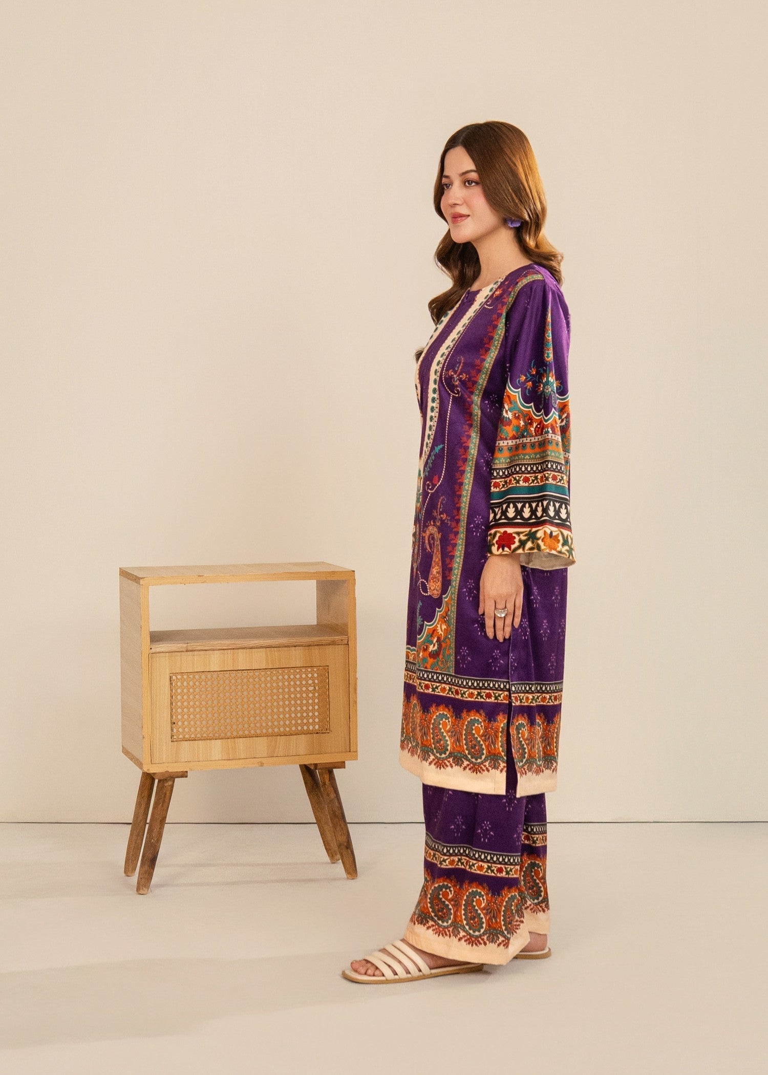 Stylish Collection PURPLE PRETTY Women 2pcs