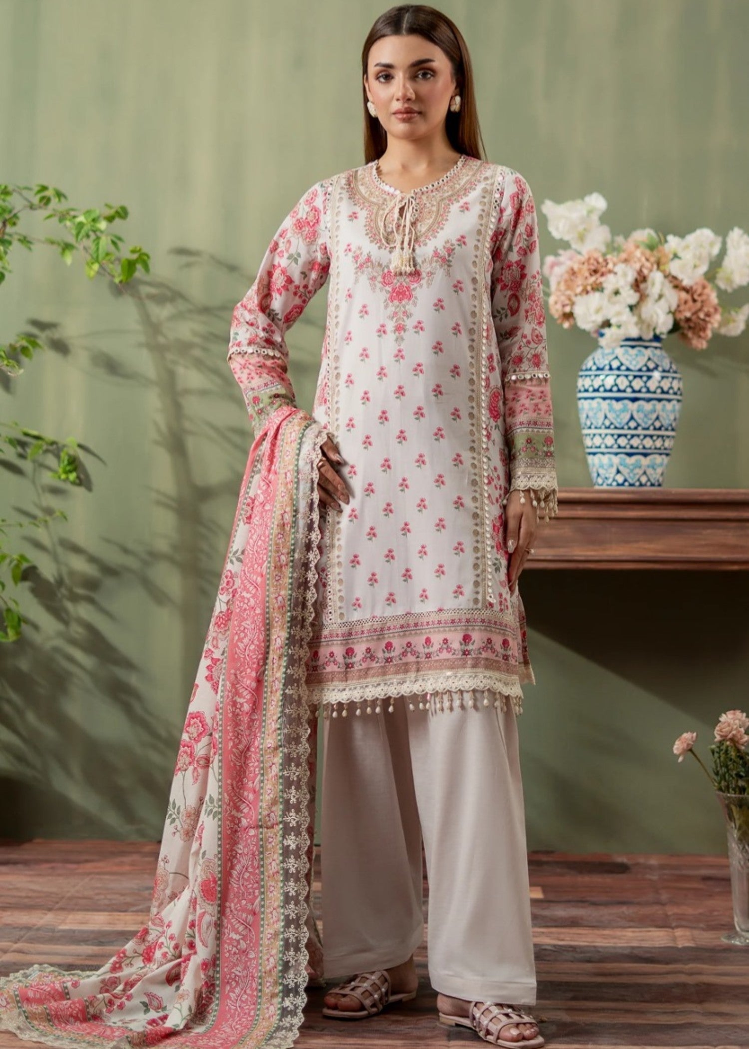 Mausammary Prints Pret Gulbahar Women 3pcs