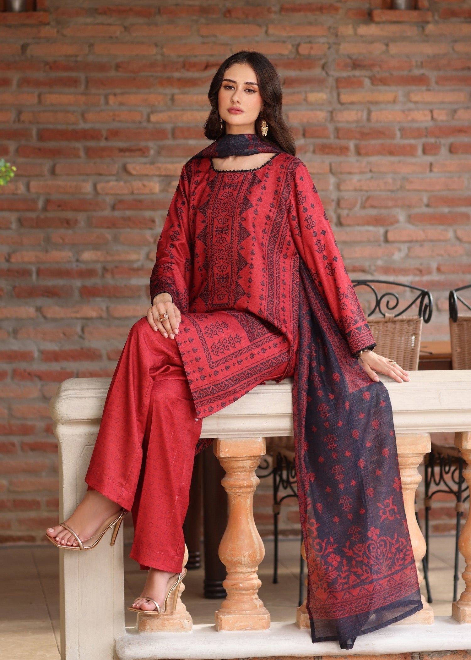 Mohagni GD 05 BLENDED KHADDAR Women 3pcs