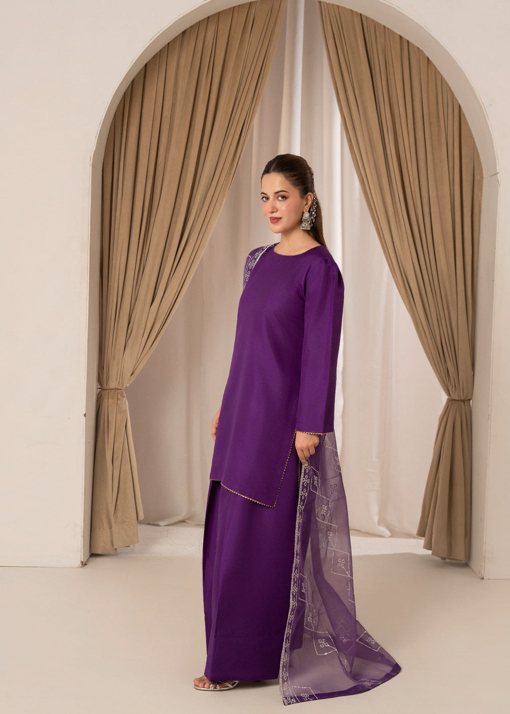 Gulle Eida Farshi Shalwar 1 Women 3pcs