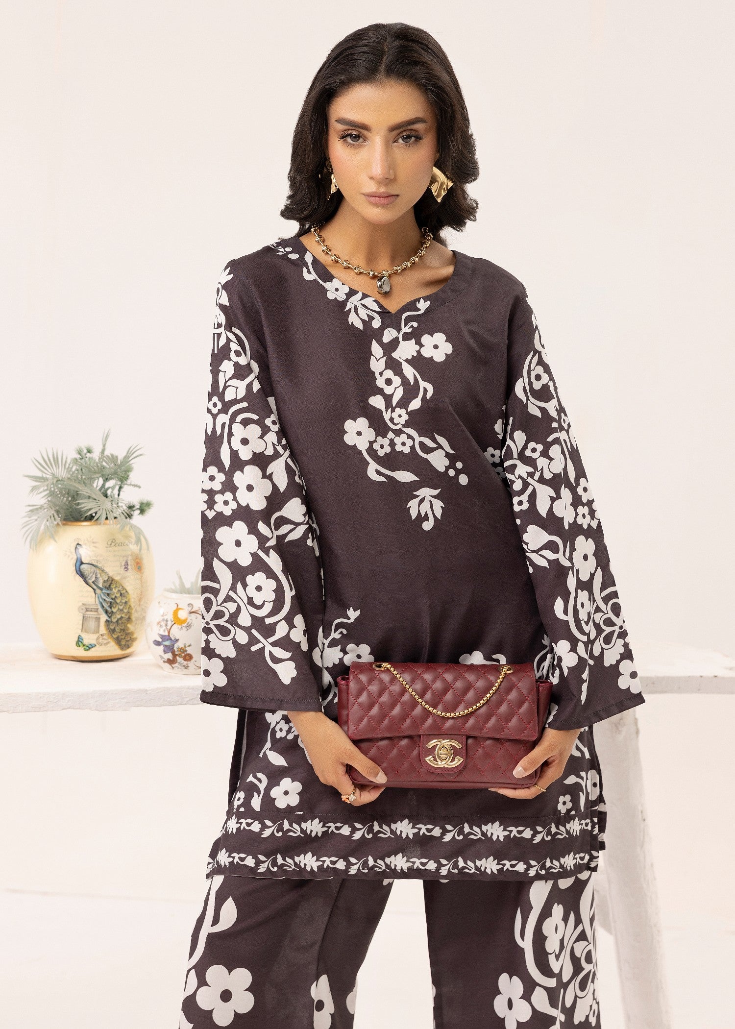 Aik Pret Noir Bloom CRP25 001 Women 2pcs