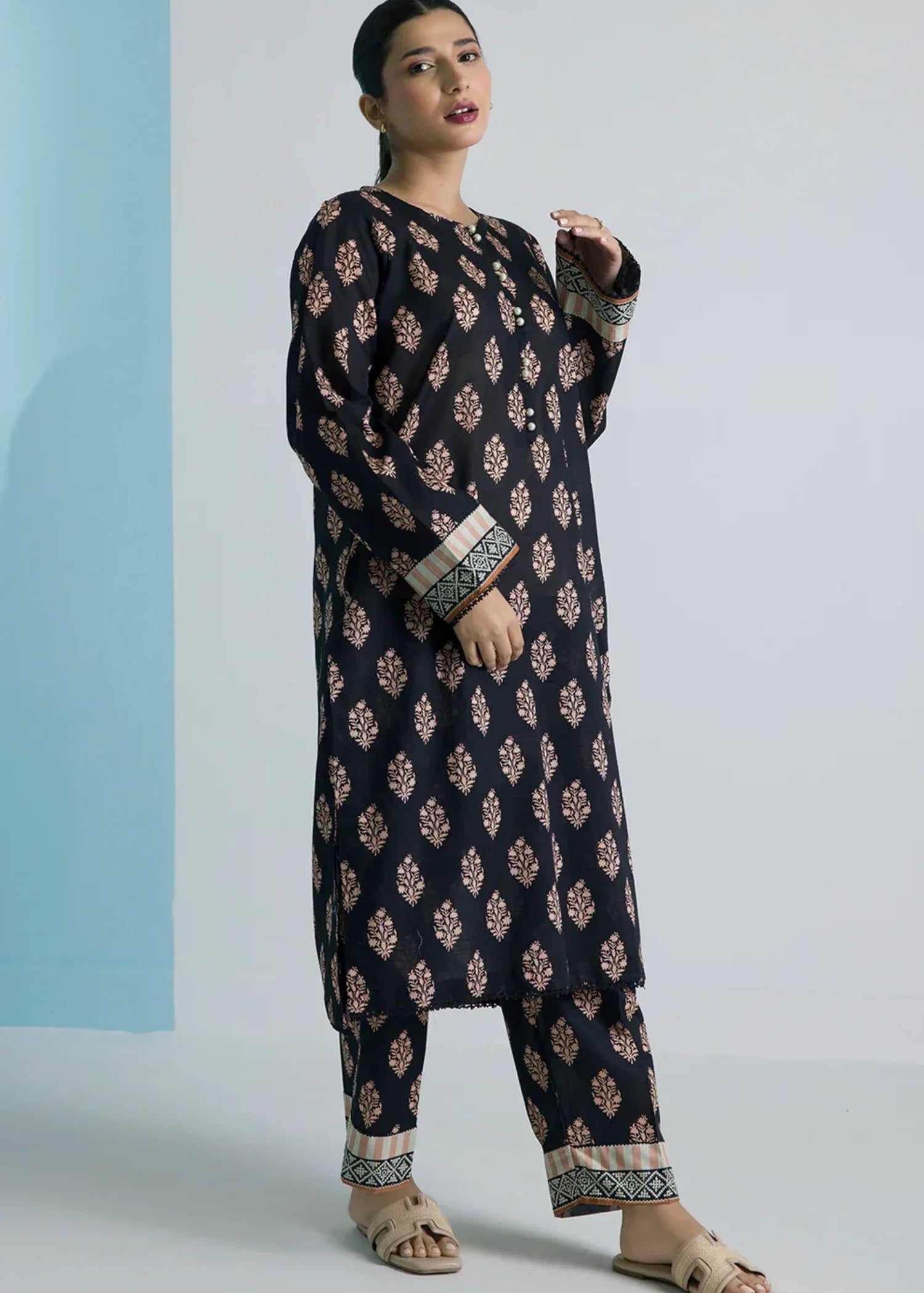 Zellbury WPS2522240 BLACK Women 2pcs