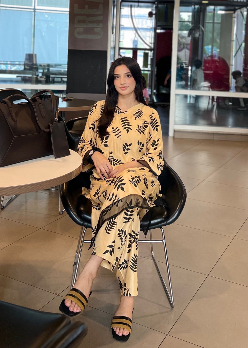 Bin Fatteh Fashion New Petal Women 2pcs