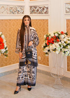 Midway Arts BLACK BEIGN coord Women 2pcs