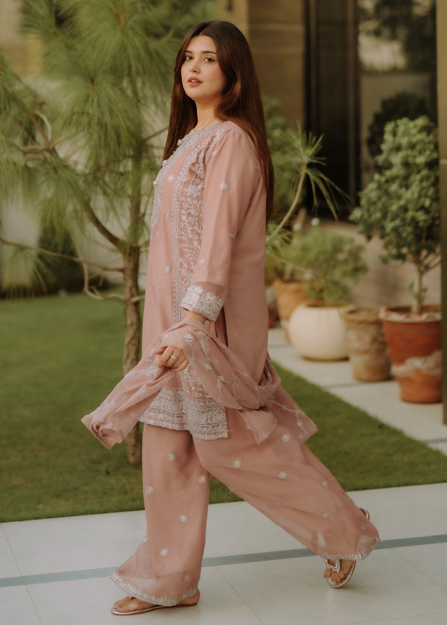 Four Season Boutique KANWAL PINK Women 3pcs