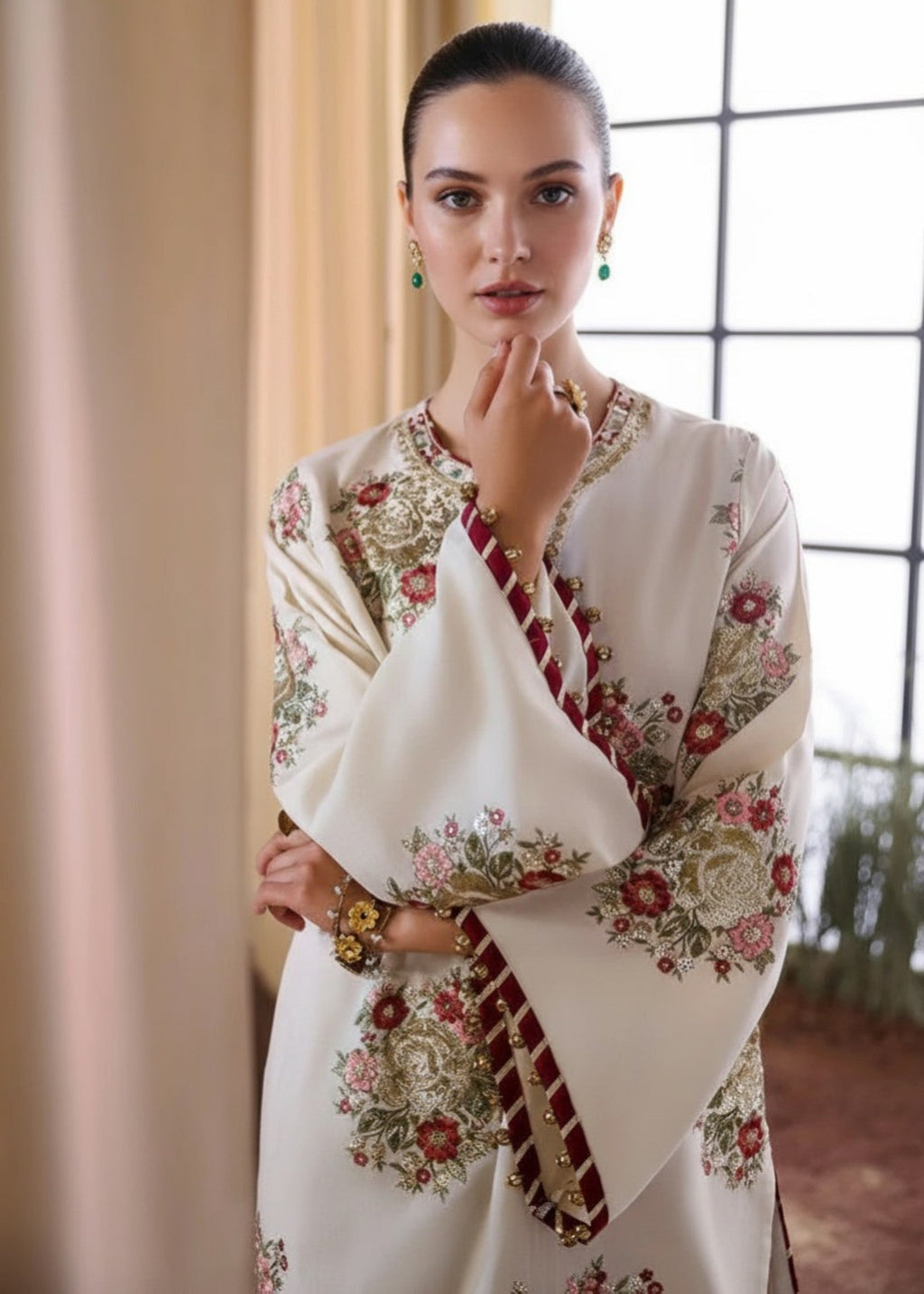 Momin Online farshi shalwar luxe Women 2pcs