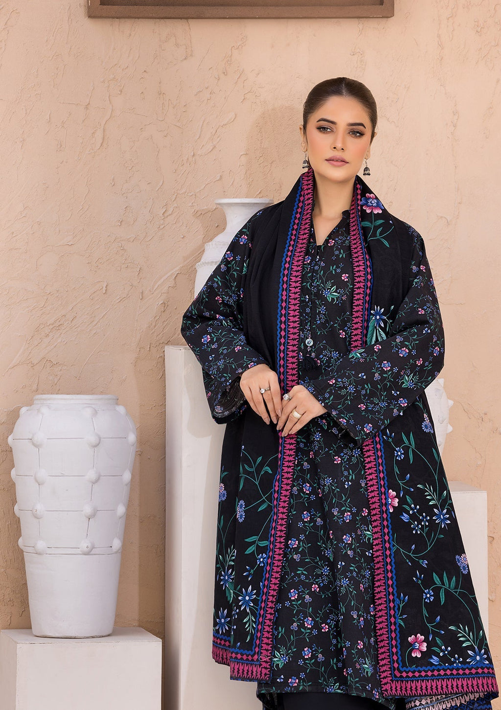 Bin Tayyab BT006526 BLK Women 3pcs
