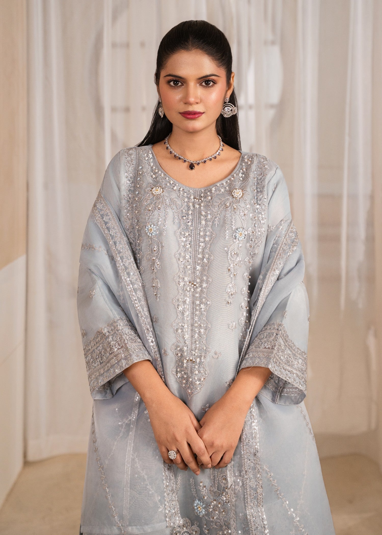 Ameena Official Aahan Riwaaj Women 3pcs