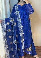 Suits By Sadia BLUE ELEGANCE Women 3pcs