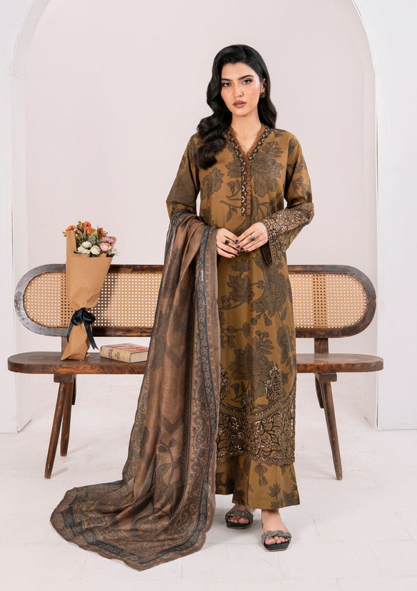 Alfatah Pret Printed Lawn with Embroidery RANAAI S25 0009 Women 3pcs