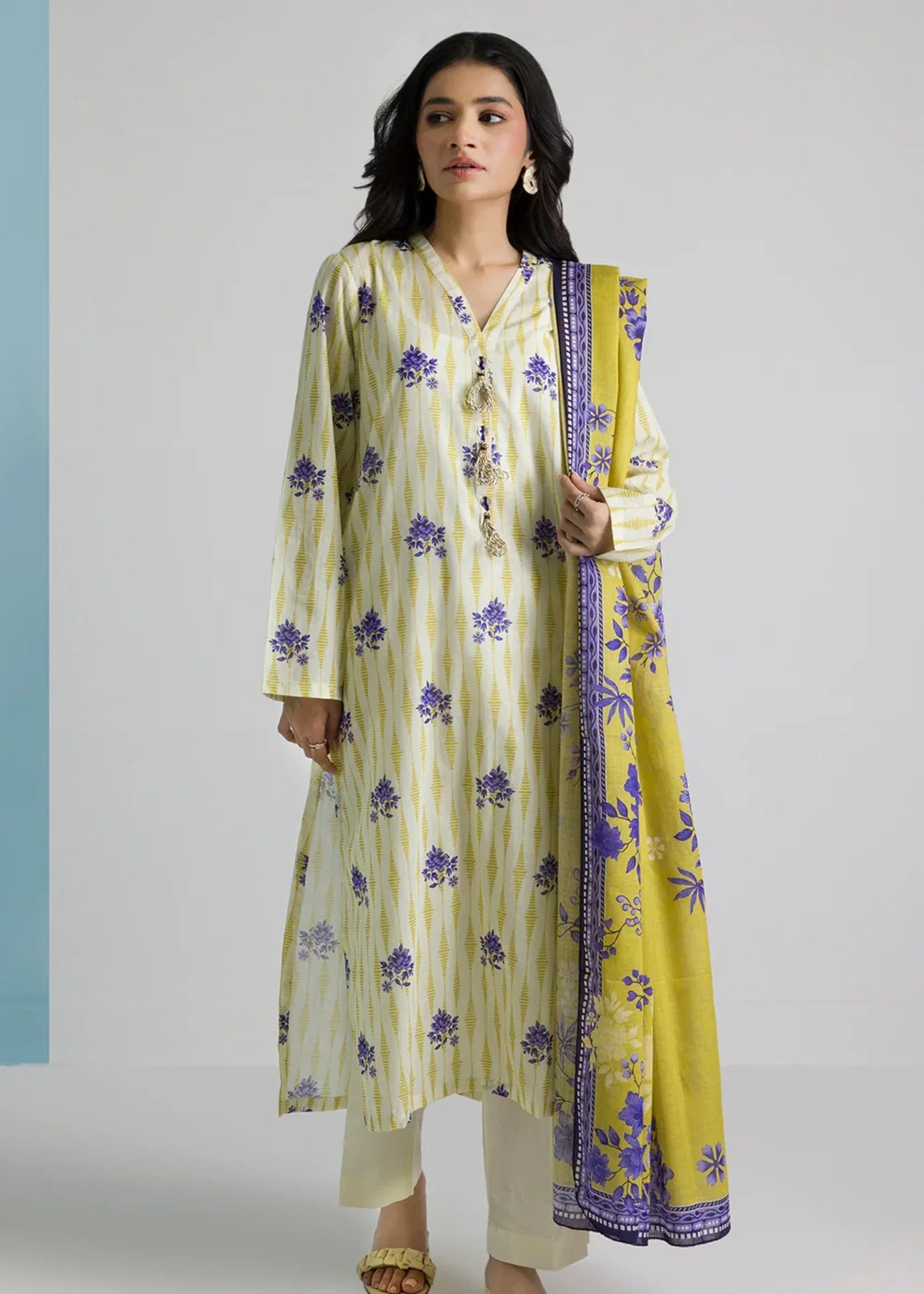 Zellbury WPS2532196 YELLOW Women 3pcs